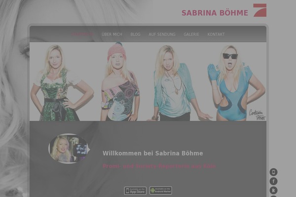 sabrina-boehme.tv site used Veecard