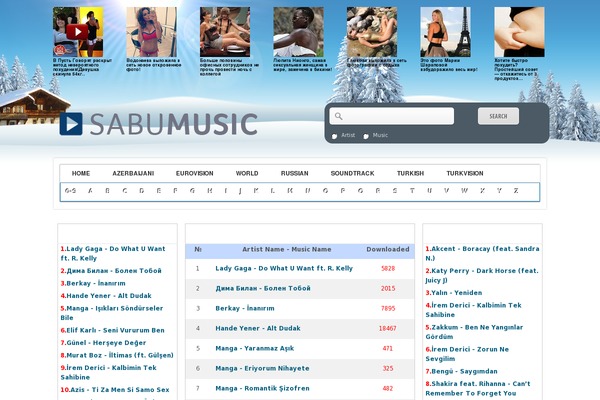 sabumusic.com site used Webman