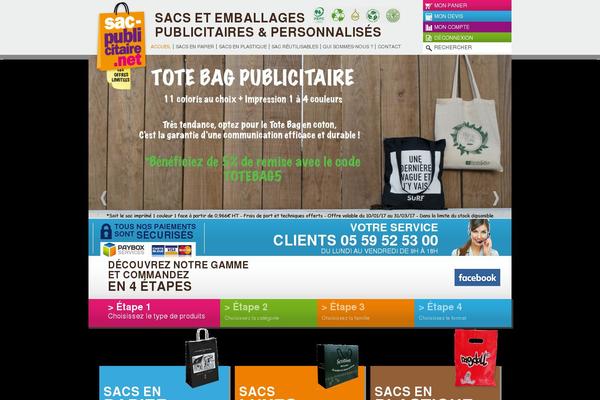 sac-publicitaire.net site used Sac-publicitaire
