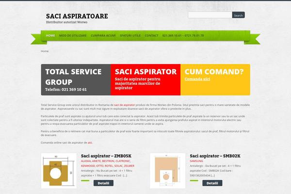 sacaspiratoare.ro site used Xenastore