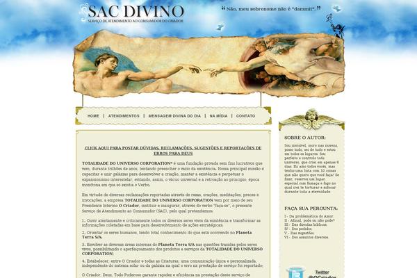 sacdivino.org site used Sacdivino