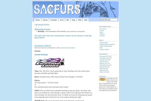 sacfurs.com site used Pool