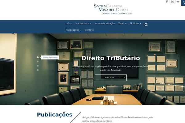 sachacalmon.com.br site used Sacha-2014