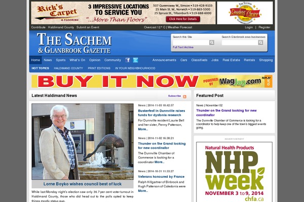 sachem.ca site used Metroland