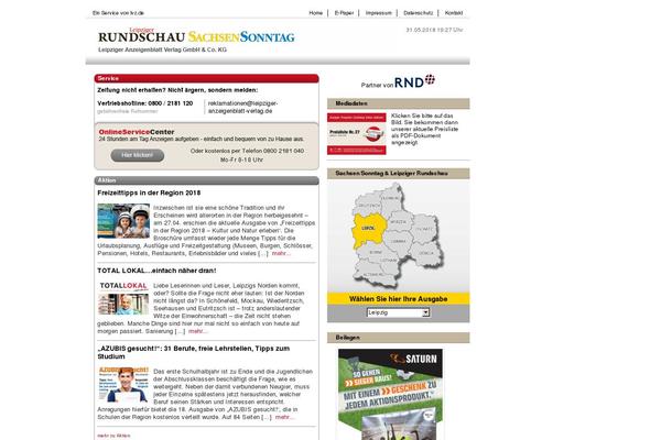 sachsen-sonntag.de site used Lav