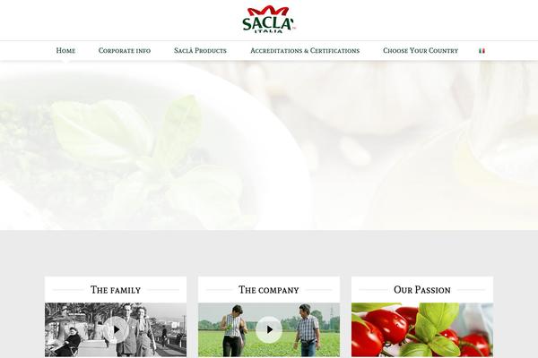 sacla.com site used Sacla