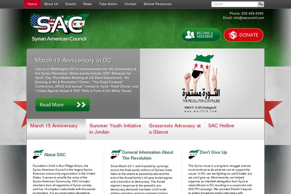 sac_2013 WordPress theme, websites list used sac_2013 theme sac_2013 theme websites examples