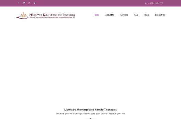 Electrify theme site design template sample