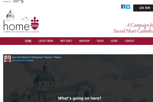 sacredheartcampaign.org site used Bookmarkit