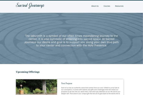 sacredjourneyscharlotte.com site used Bellaworks