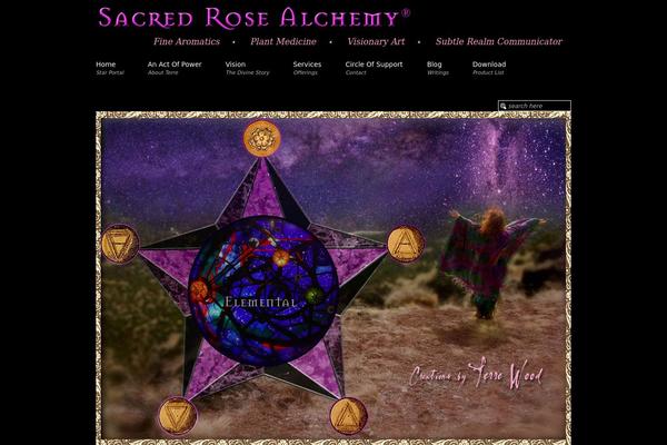 sacredrosealchemy.com site used Sacred