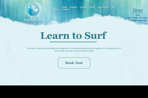 sacredsurfschool.com site used Surf