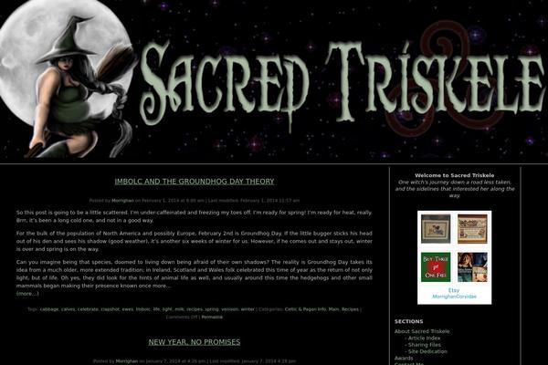 sacredtriskele.net site used darkbasic