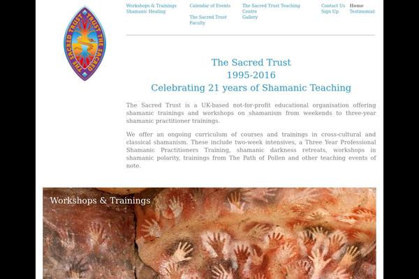 sacredtrust.org site used Sacredtrust