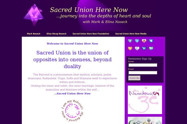 sacredunionherenow.com site used Marknaseck