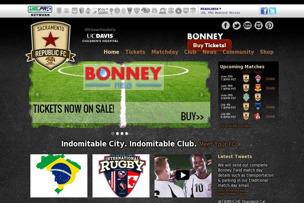 sacrepublicfc.com site used Sportsengine