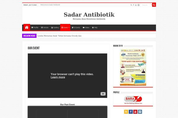 Sahifa theme site design template sample