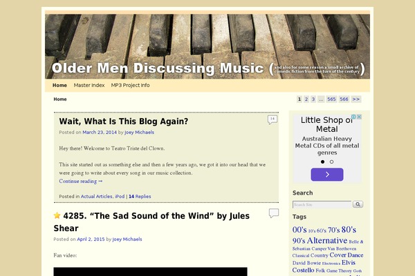 Weaver II theme site design template sample