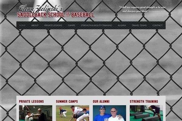 saddlebackschoolofbaseball.com site used Saddleback-baseball