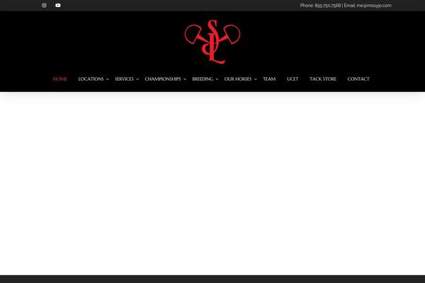 Horseclub theme site design template sample
