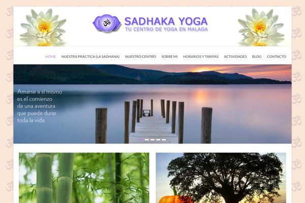 Spacious theme site design template sample