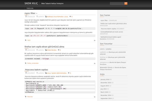 Black with Orange theme site design template sample