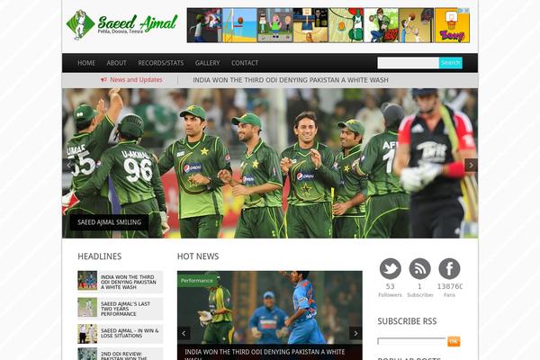 saeedajmal.com site used Aiwazmag