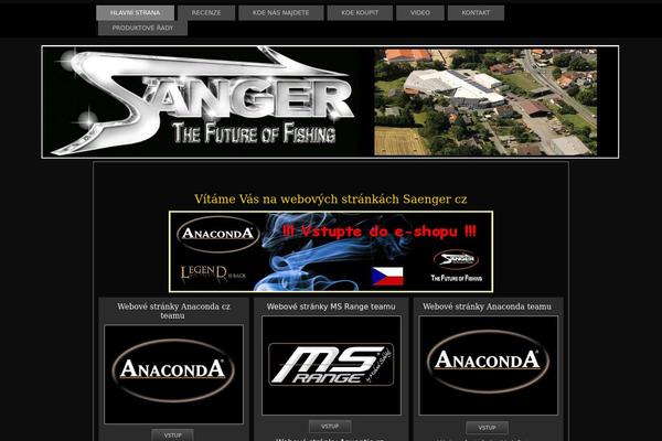 saenger.cz site used Web003