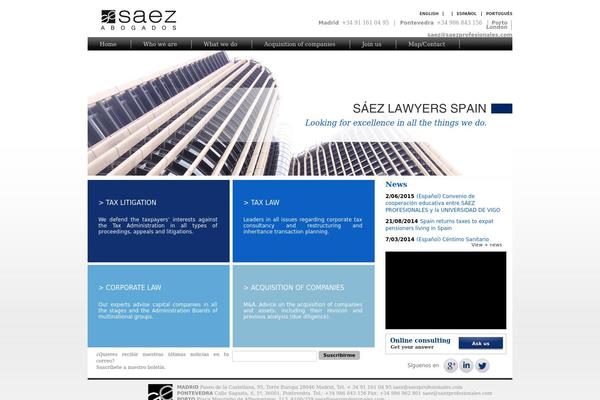 saezescudero.com site used Saezescudero