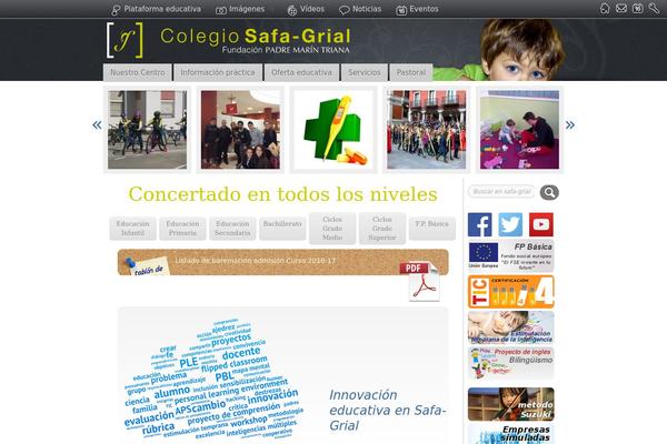 safa-grial.es site used Atom-wordpress