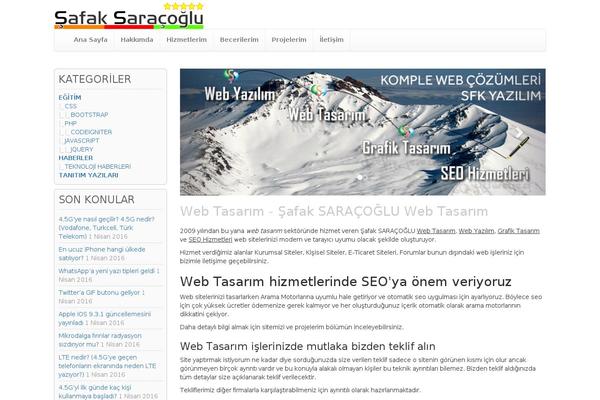 safaksaracoglu.com site used Safakprofil