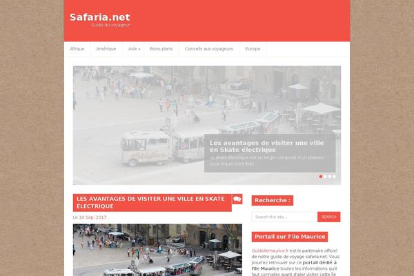 safaria.net site used Saturation