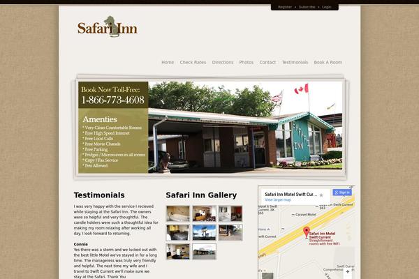 safariinn.ca site used Wpa-parade-1.4.3.1