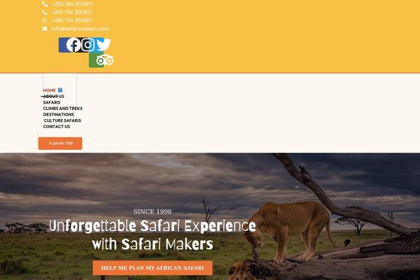 safarimakers.com site used The-cst