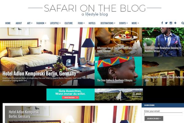 safariontheblog.com site used Top News