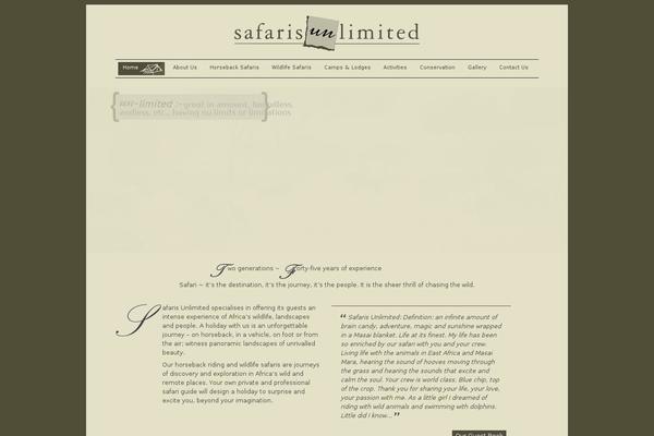 safarisunlimited.com site used Astrachild