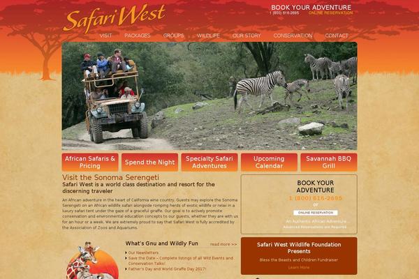 safariwest.com site used Saf