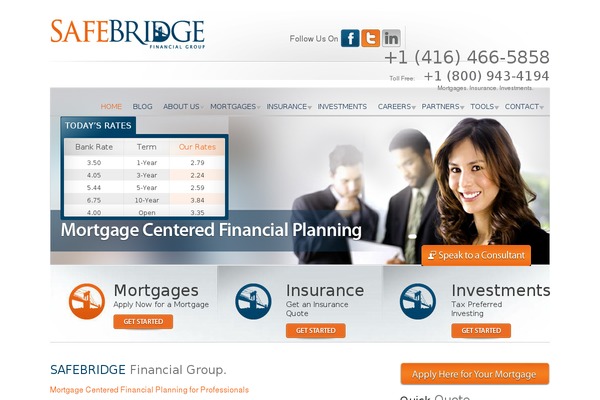 safebridgefinancial.com site used Safebridgefinancial