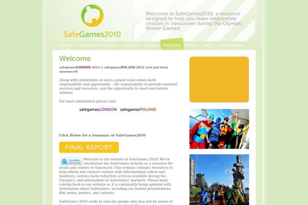 safegames2010.com site used Safegames2010