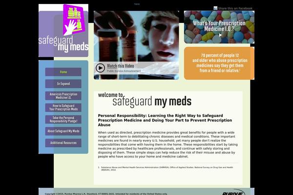 safeguard-my-meds theme websites examples