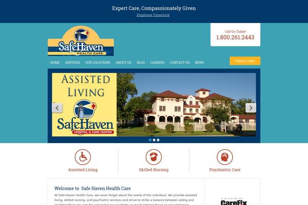safehavenhealthcare.org site used Haven