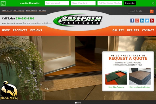 safepathproducts.com site used Safe-path-products