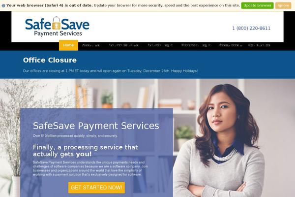 safesave-payments.com site used Softerware