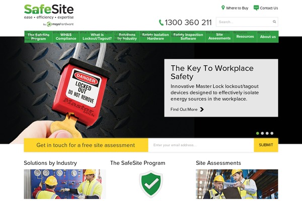 safesite.com.au site used Safesite