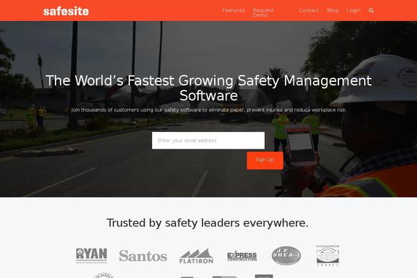 safesiteapp.com site used Safesite