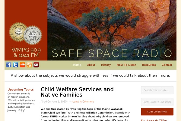 safespaceradio.com site used Ssr18