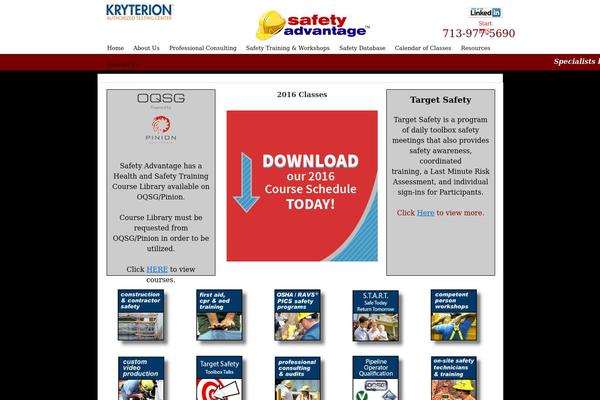 safetyadvantage.com site used Safety_theme