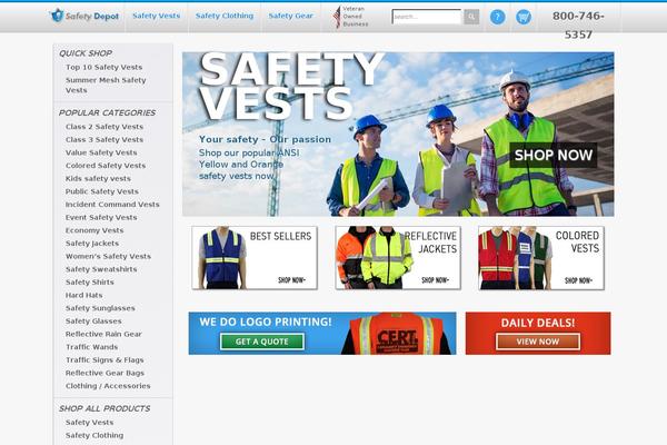 safety theme websites examples