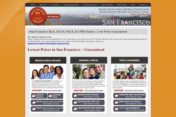 safetytrainingseminars.com site used Wordpressorange2