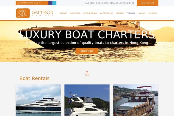 saffron-cruises.com site used Amber